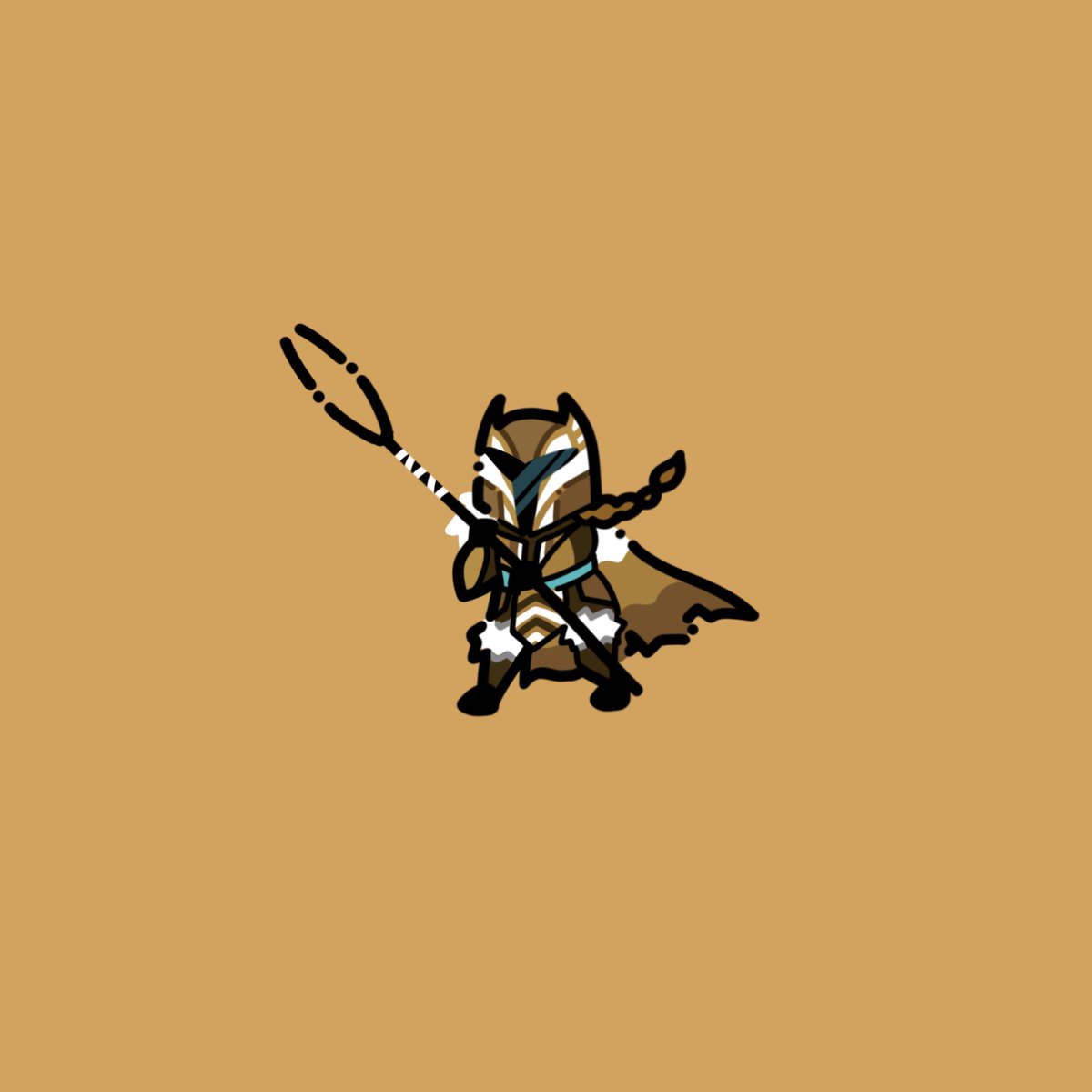 MeggityPeg's tweet photo. So excited I was able to commission @kierqe to draw my custom Mandalorian! It’s so precious!
#lothcatmando https://t.co/dFfneDBCl0