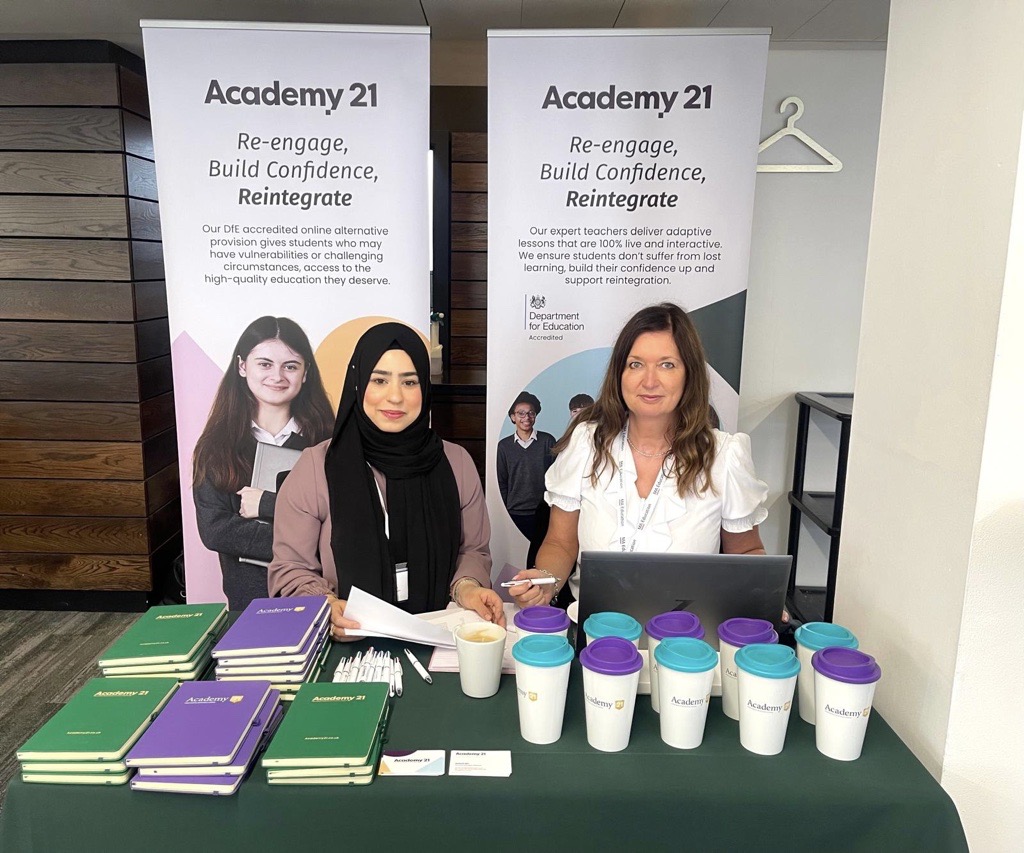 Academy21AP's tweet photo. The Academy21 team have had a fantastic week connecting with so many inspiring educational leaders across several events across the country discussing how we can support your alternative provision needs.

Get in touch and let's chat: https://t.co/V7IEsKqTqF https://t.co/NdJU5pJ8yU