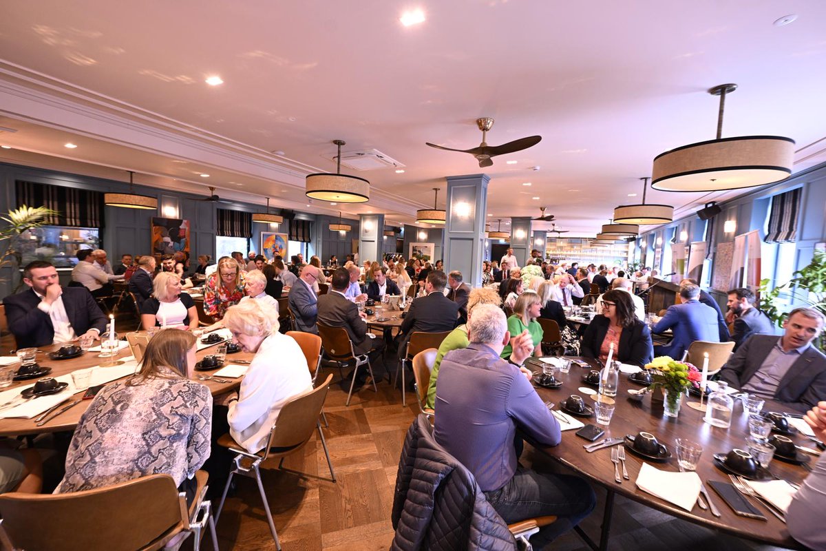Happening Now! 

Great tunrout for our Galway Chamber Summer Business Lunch with <a href="/GalwayCityCo/">Galway City Council</a> Chief Executive Officer Leonard Cleary, kindly sponsored by <a href="/GrantThorntonIE/">Grant Thornton Ire</a> -Galway.