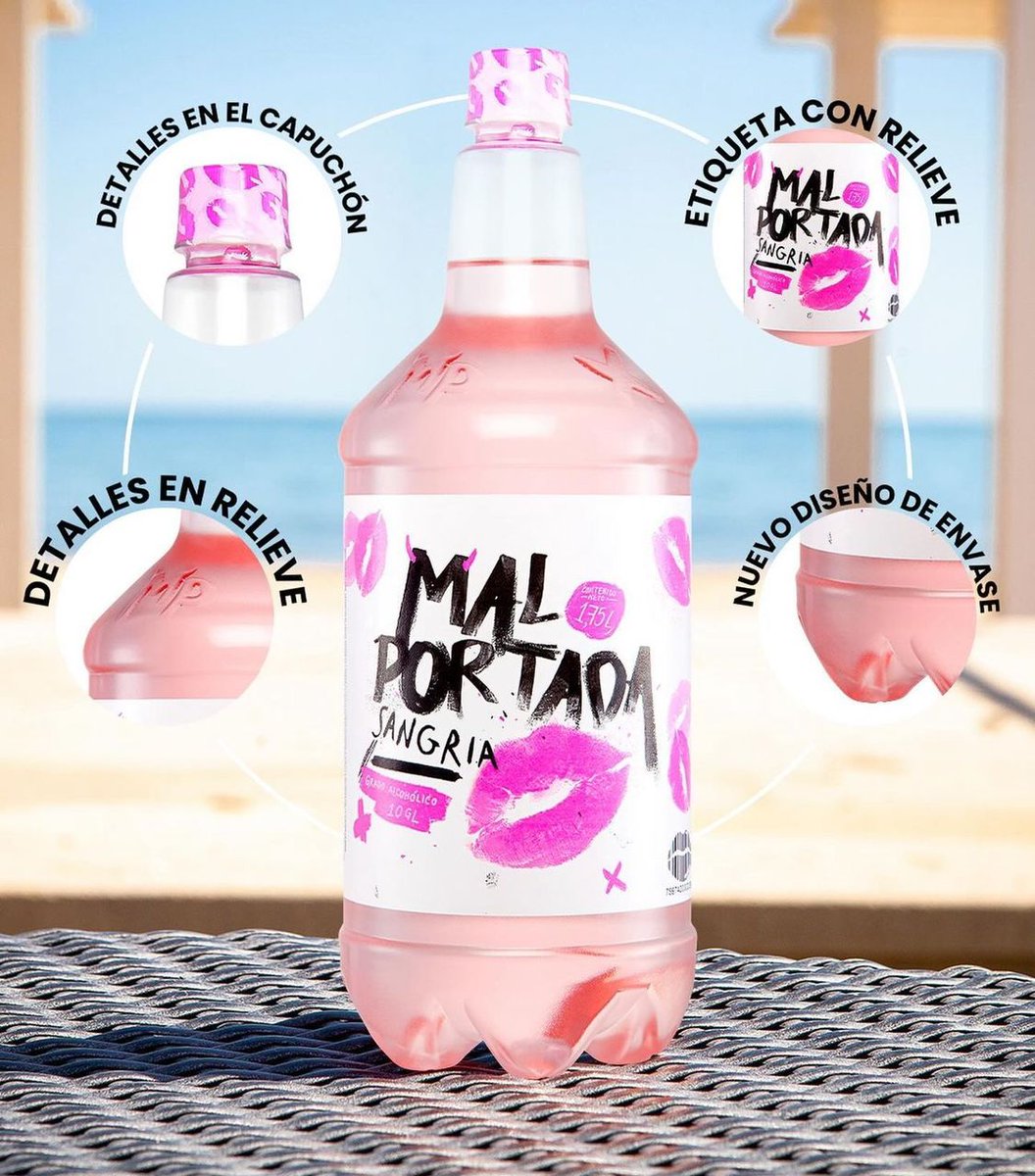 malportada69's tweet photo. Hola buenos días, gracias por compartir la información. IMPORTANTE aclarar que es una COPIA de nuestro producto la que está cayendo mal. 

En nuestras cuentas de instagram o tiktok pueden ver las diferencias entre las botellas y cómo lo pueden identificar. 

Por favor, mucho cuidado de donde comprar las bebidas, hay muchas personas mal intencionadas. 

Les dejo una imagén para que puedan identificar la botella original