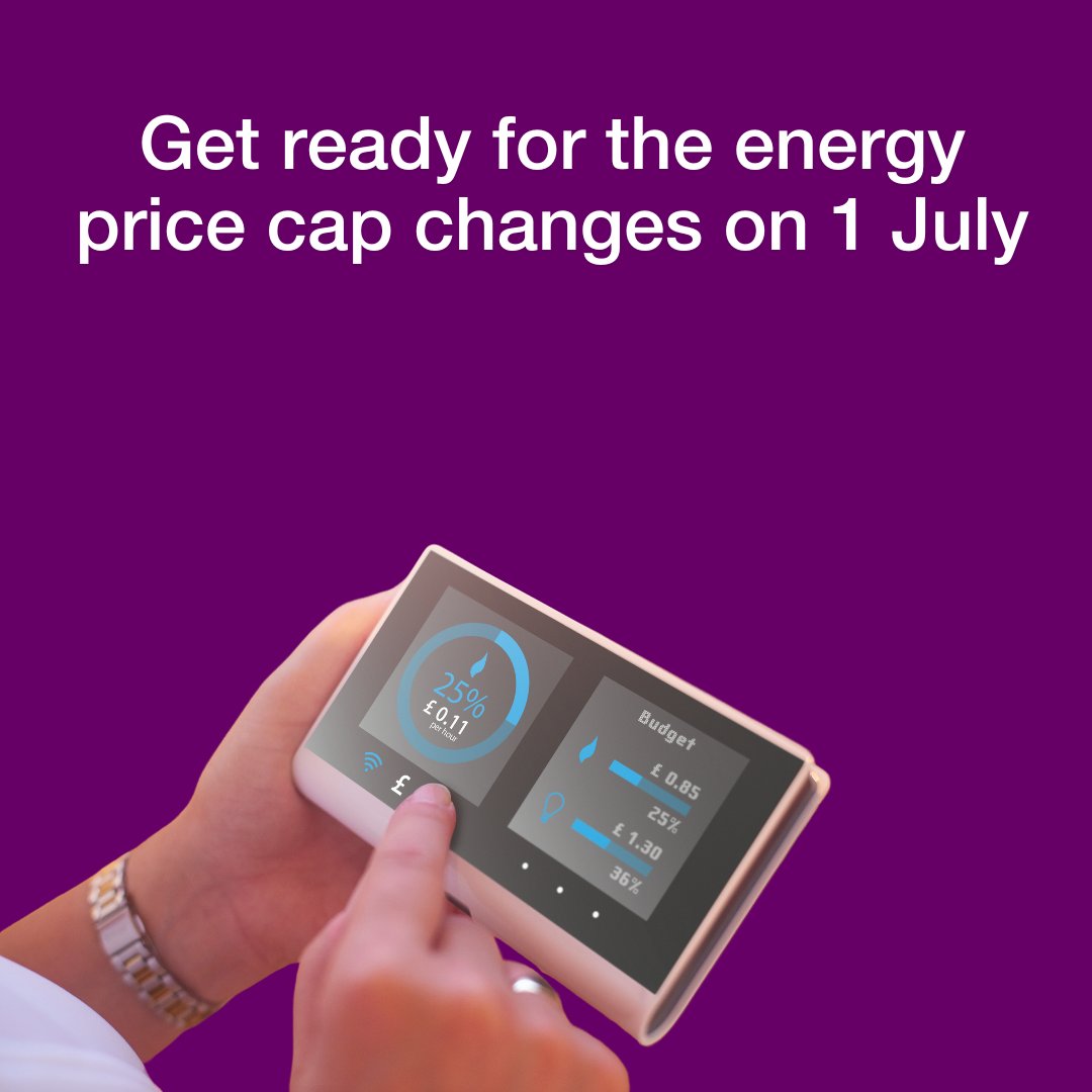 The energy price cap will change on 1 July, so you may hear or see messages to submit gas and electricity meter readings on Sunday or Monday.

Submitting a reading ensures that you don’t pay more than you need to.