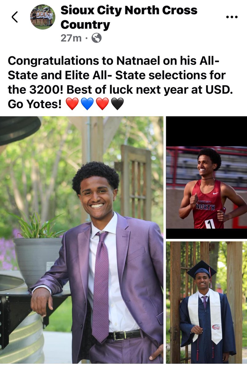 Wonderful athlete and young man. Excited to watch him do great things!
<a href="/scj/">Sioux City Journal</a> <a href="/ktivsports/">Sports Fource</a> <a href="/SiouxCityCSD/">Sioux City Community School District</a>