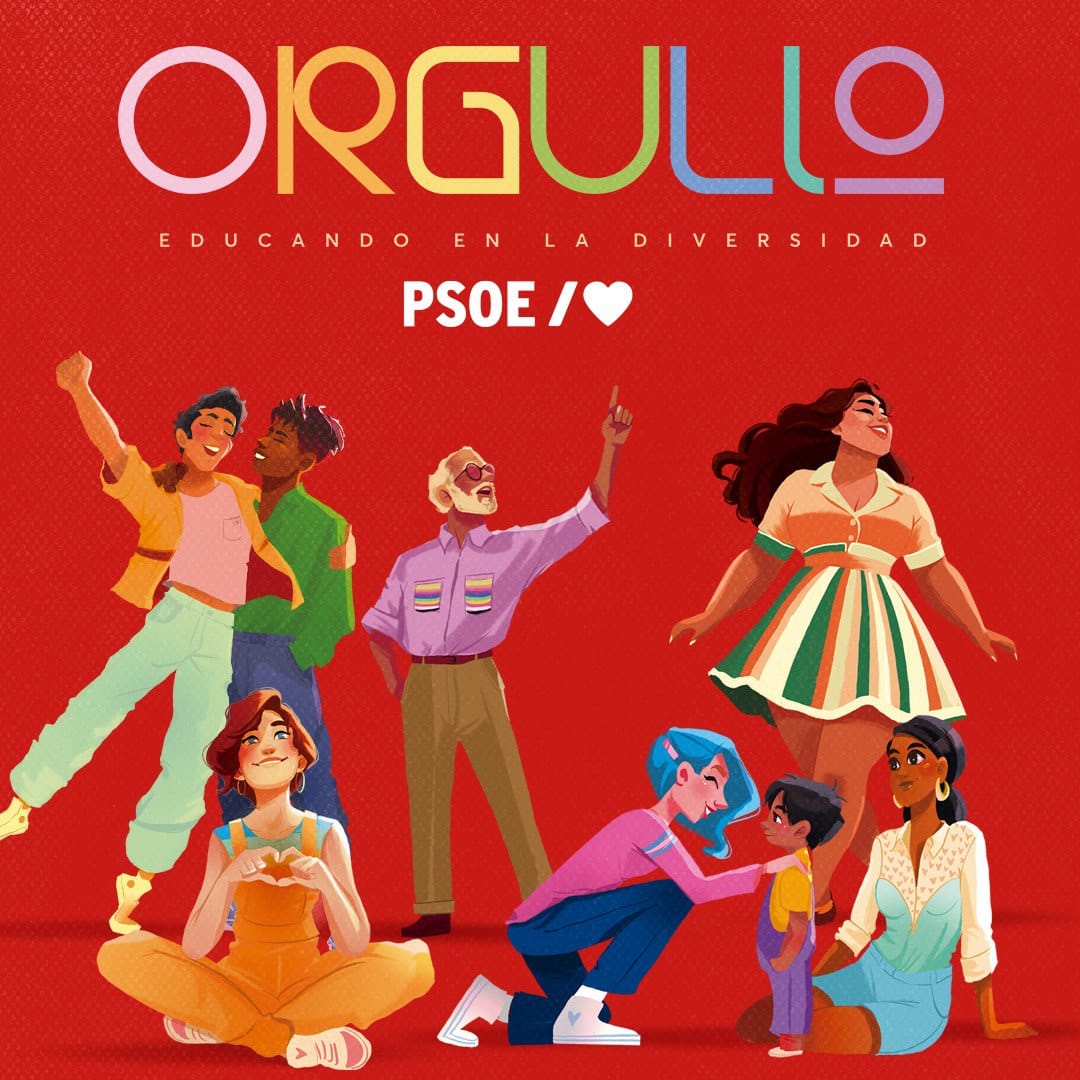 Hoy, 28 de junio, celebramos el Día del Orgullo LGTBI. 🏳️‍🌈
Orgullosas y orgullosos de amar libremente y sin miedo.
¡Feliz  #Orgullo2024!🏳️‍🌈