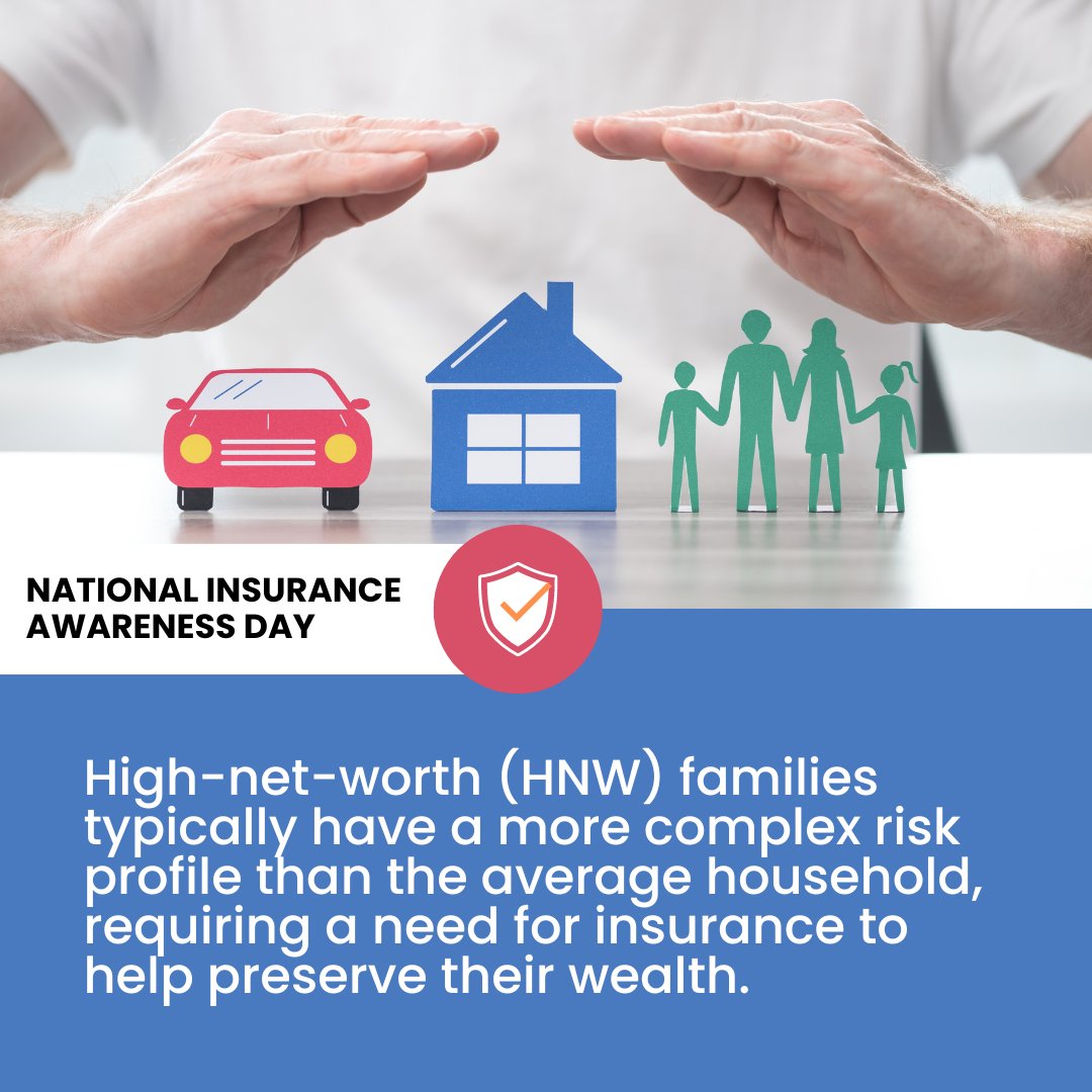 TwoPinesWlth's tweet photo. High-net-worth families typically have a more complex risk profile than the average household, requiring a need for insurance to help preserve their wealth. Read our latest blog to explore some of the types of insurance you should invest in. #NationalInsuranceAwarenessDay https://t.co/SxBDqkoVj5