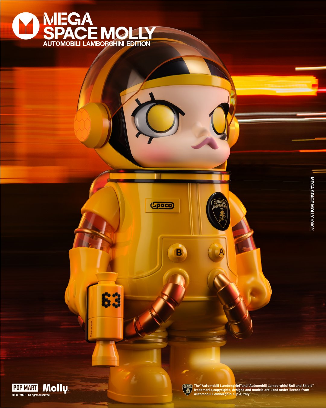 その他 MEGA SPACE MOLLY Lamborghini 1000% MEGA SPACE MOLLY 1000% Lamborghini 2023 LIMITED – TOYSEZ