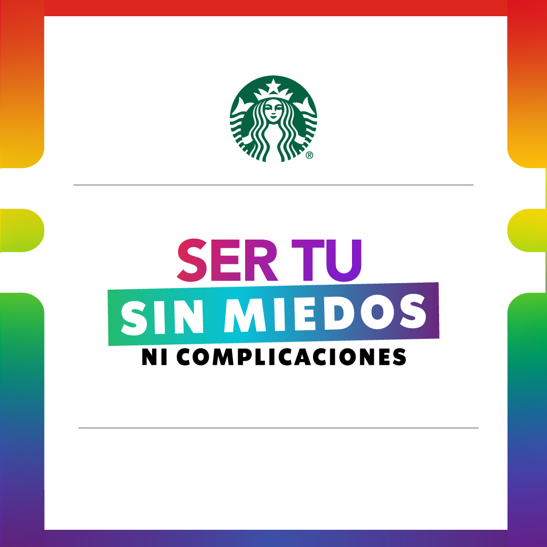 Celebra tu orgullo hoy y siempre 💖​
En nuestras tiendas siempre tendrás la tranquilidad de ser tú mismo dentro de una comunidad que te recibe con los brazos abiertos 🫶✨​
#NosSentimosOrgullosos

#Pride #PrideMonth #MomentosSBX #Starbucks