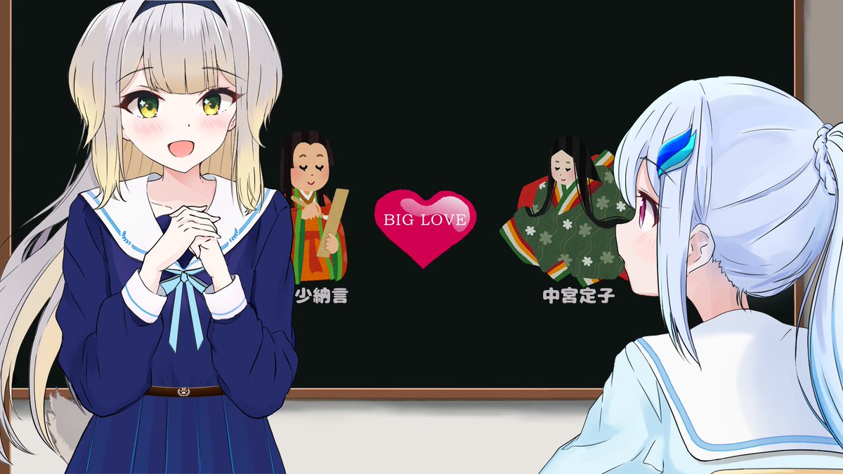 リゼ・ヘルエスタ 「いつもの動画に使った一枚絵 #ヘル絵スタ #栞葉書」|あにのイラスト