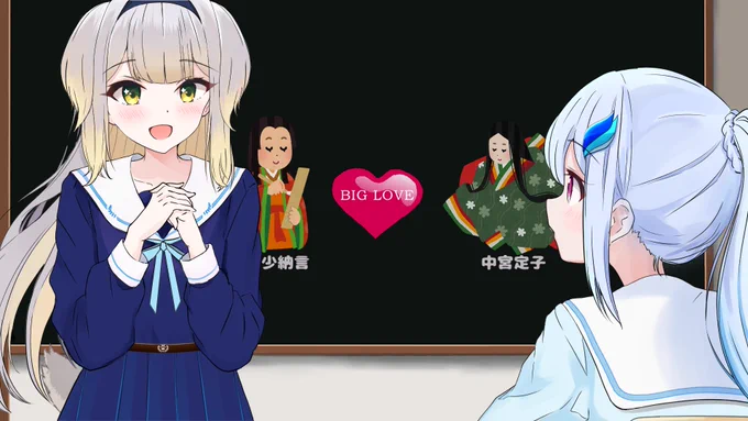 いつもの動画に使った一枚絵 #ヘル絵スタ #栞葉書