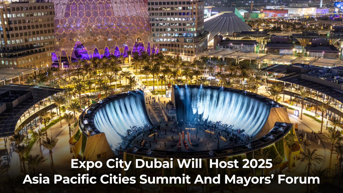 discoverdxb's tweet image. Following the successful hosting of major global gatherings such as Expo 2020 Dubai and COP28 in 2023, Expo City Dubai has been selected to host the 2025 Asia Pacific Cities Summit and Mayors Forum.

discover-dubai.ae/general-info/7…

#expo2020dubai #2025apcs #2025AsiaPacificCitiesSummit