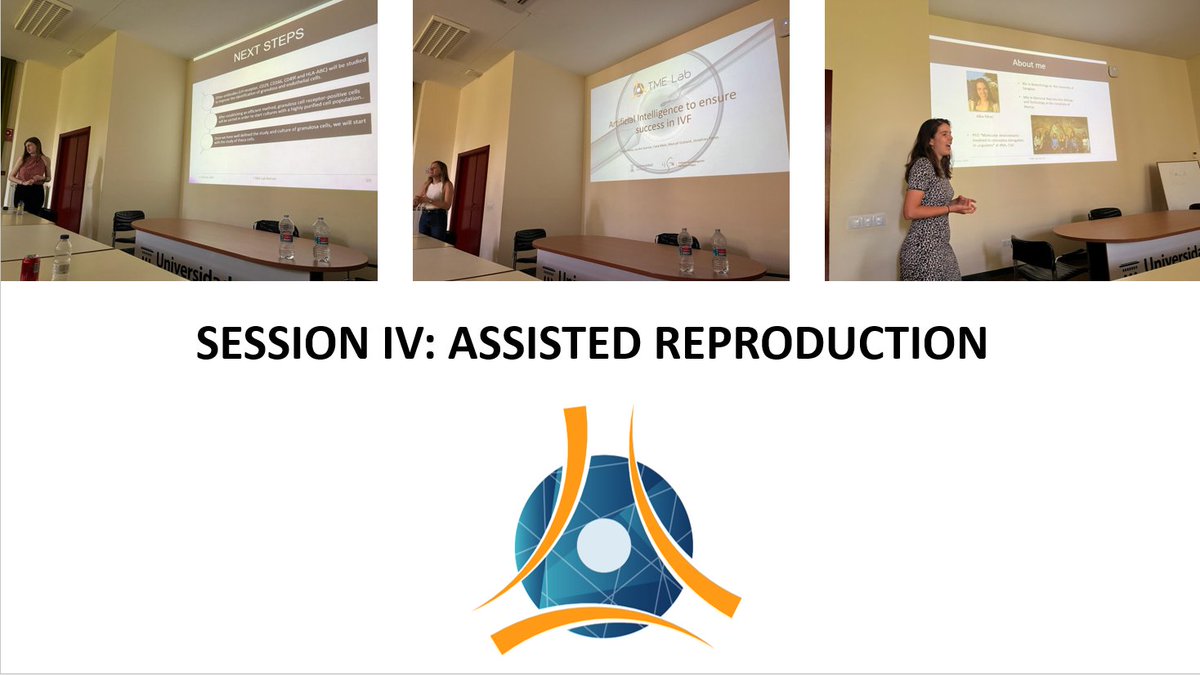 Let´s call it a day with SESSION IV: ASSISTED REPRODUCTION 

Organize and moderate: Clara Malo &amp; <a href="/JacoboAJ/">Jacobo Ayensa</a> 

Speakers🗣️ Marta Gargallo,<a href="/mariavillota_/">maria.villota</a> &amp; Alba Perez