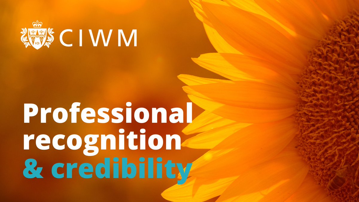 Want the recognition of being part of a community of over 6,800 trusted professionals?

We’ve got 6 different membership options so
use our grade finder to find out which membership is most relevant for you.

uk.surveymonkey.com/r/FGV3H5J 

#CIWM #joinCIWM #professionaldevelopment