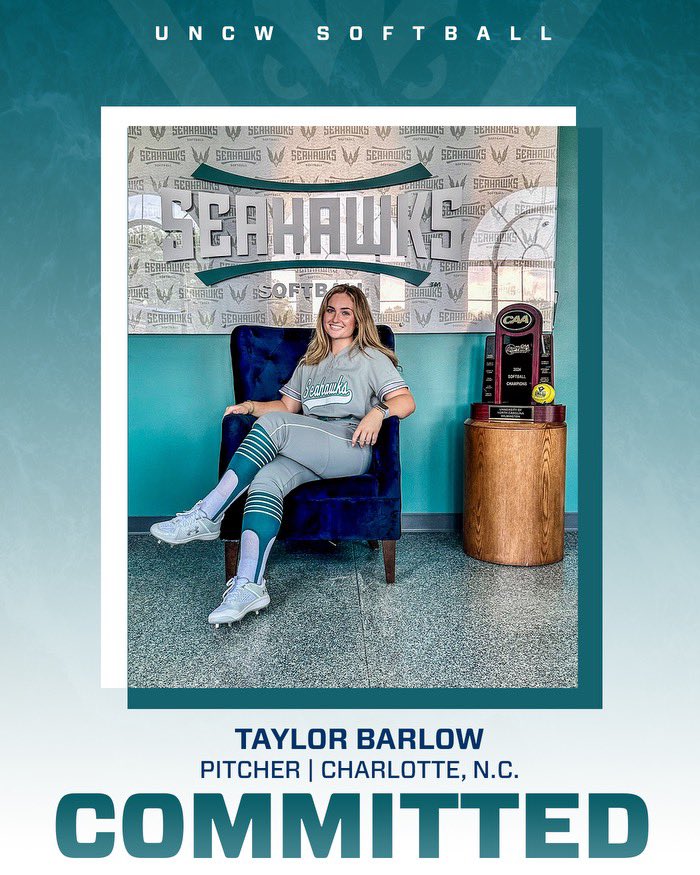 Could not be more excited to announce my commitment to finish my career at the University of North Carolina at Wilmington! Beyond grateful for this opportunity and the chance to work with this amazing staff! Forever grateful to my mom,friends and teammates for their support!