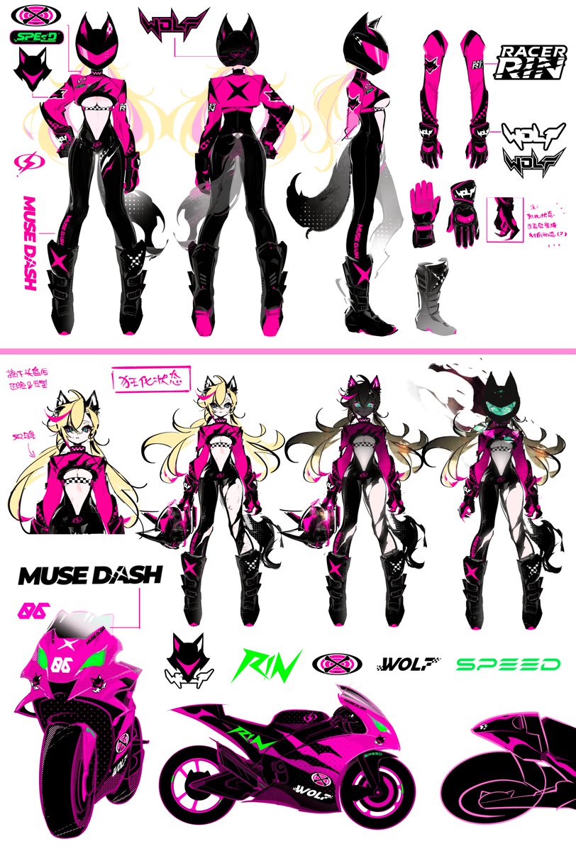 MuseDash_EN's tweet photo. ▀▄▀▄▀▄ 2000 YEARS LATER ▀▄▀▄▀▄
🏆 Congratulations to the Motorcycle Obstacle Course Winner Rin 🏆
About some black limousine that I crushed into,
Compensate its owner with the bonus I just got  (　ﾟ 3ﾟ)
For more titbits from Buro, please watch↓↓↓ https://t.co/afaERzKKLT