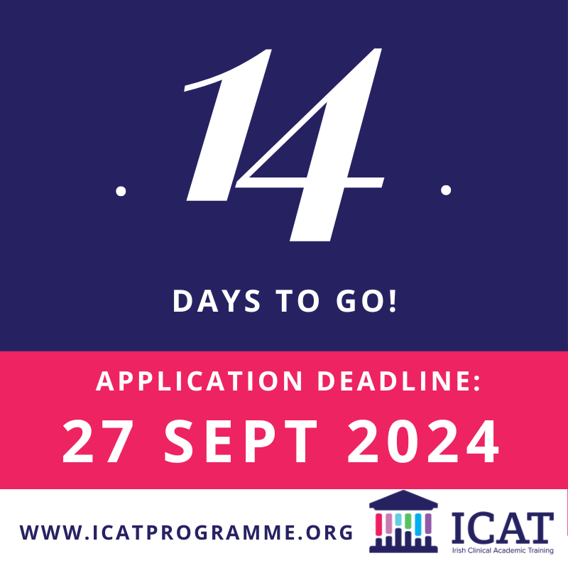 Are you a doctor, vet, or dentist in training, passionate about research and patient care? Apply to ICAT! <a href="/hrbireland/">HealthResearchBoard</a> <a href="/NDTP_HSE/">NDTP</a> <a href="/_NIMDTA/">NIMDTA</a> <a href="/HSC_NI/">Health and Social Care Northern Ireland</a> <a href="/agriculture_ie/">Dept of Agriculture, Food and the Marine</a> @COAIrl <a href="/RCPI_news/">Royal College of Physicians of Ireland</a> <a href="/ICGPnews/">Irish College of GPs</a> <a href="/eyedoctorsIRL/">Irish College of Ophthalmologists</a> <a href="/publichealthni/">Public Health Agency</a> <a href="/FSEM_IRL/">Faculty of SEM</a> <a href="/radiologyirl/">radiologyireland</a> <a href="/AssocEmergMedIE/">IAEM</a>  @RCPI_ObsGyn