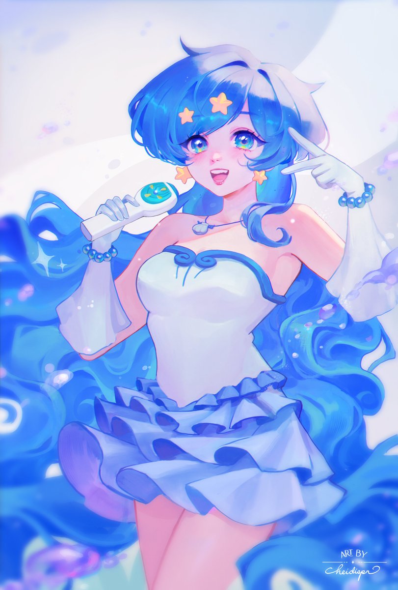 heidispn's tweet photo. Hanon Hosho from Mermaid Melody Pichi Pichi Pitch💙
#mermaidmelody  #PichiPichiPitch https://t.co/I3T1grYbna