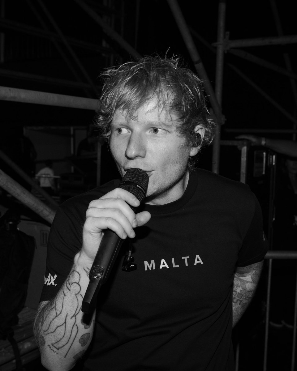 edsheeran's tweet photo. Moments from Malta 🇲🇹 See you soon Tenerife 🌊 https://t.co/NxOq94GC2o