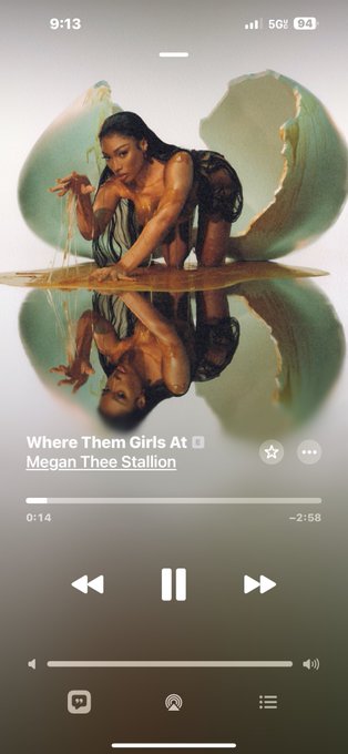 Mood 😜 #MeganTheeAlbum https://t.co/3dUR2CHPTq<a href="/tag/megantheealbum"class="tags">#MeganTheeAlbum</a>