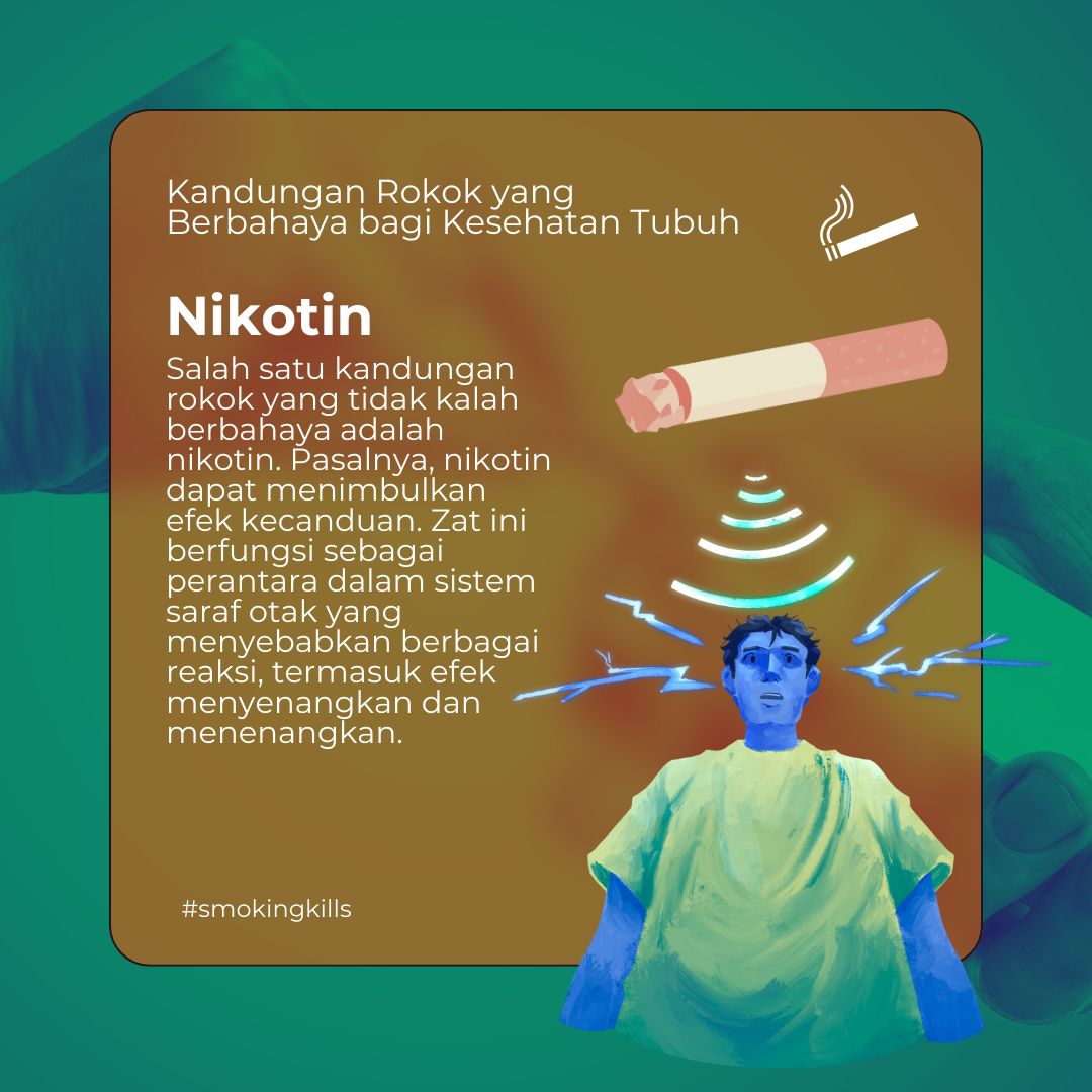 pNijiro's tweet photo. Kandungan nikotin yang ada di dalam rokok dapat berbahaya bagi kesehatan karena dapat menimbulkan efek kecanduan. @AXA_Mandiri 

#axamandiri AXA Mandiri #JumatBerkah https://t.co/kECVGLeO0o