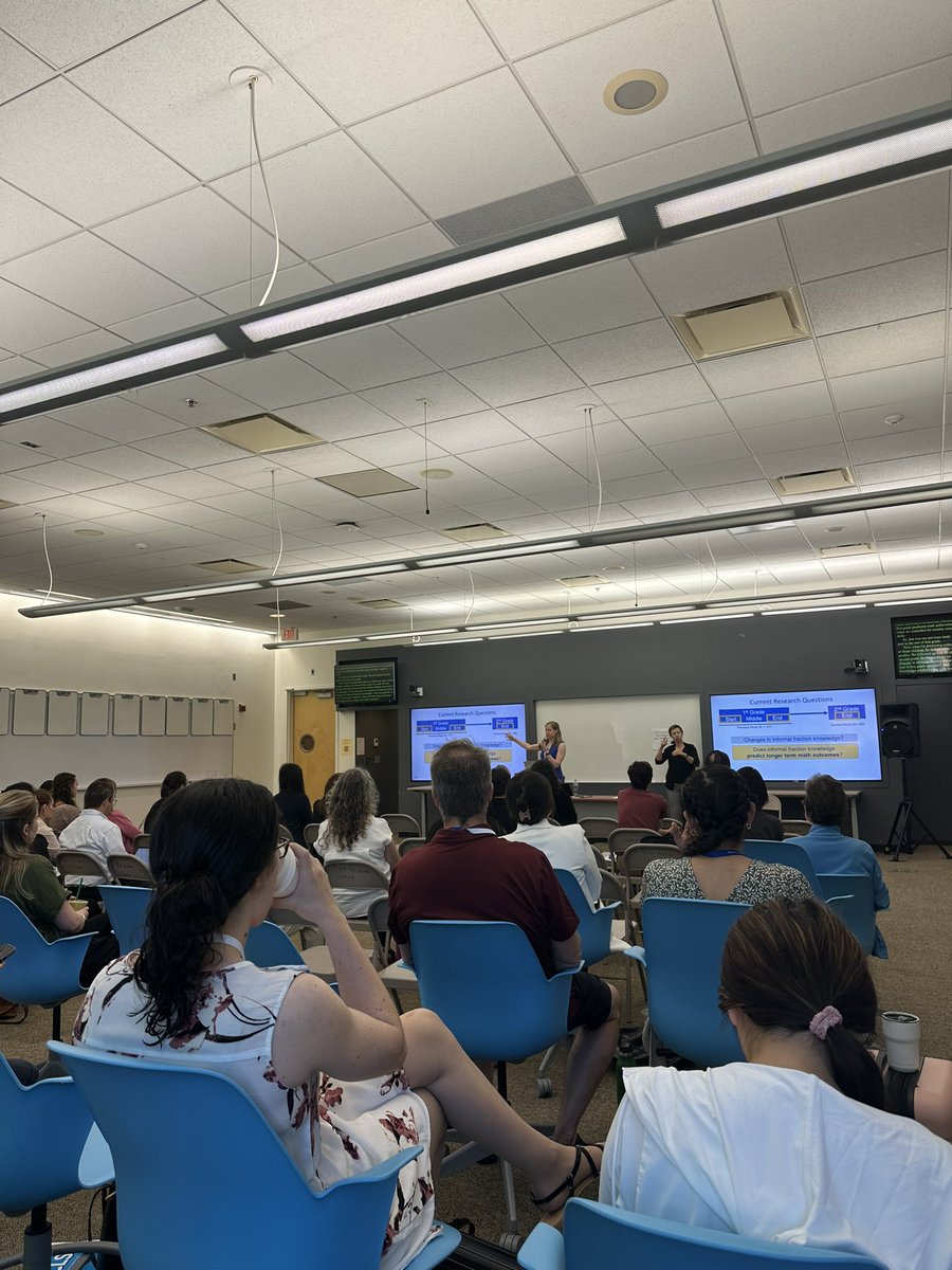 Great symposium this morning at SAC 1010 about the development of foundational mathematics skills across the life span! #MCLS2024 #Symposium