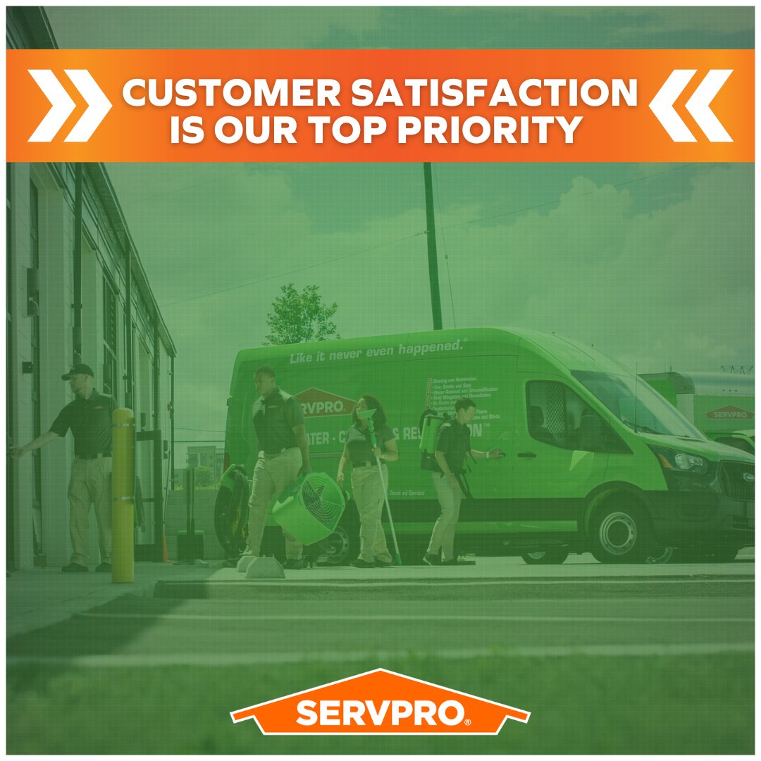 ServproHicksvil's tweet image. We believe in going above and beyond to ensure your satisfaction. From start to finish, SERVPRO is dedicated to exceeding your expectations. 👍 #TopPriority #SERVPROService