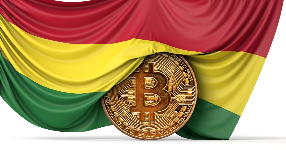 BitcoinMagazine's tweet photo. NEW: 🇧🇴 Bolivia’s central bank lifts ban on #Bitcoin payments.

Banks can now transact with BTC 🙌 https://t.co/885ixfsDka