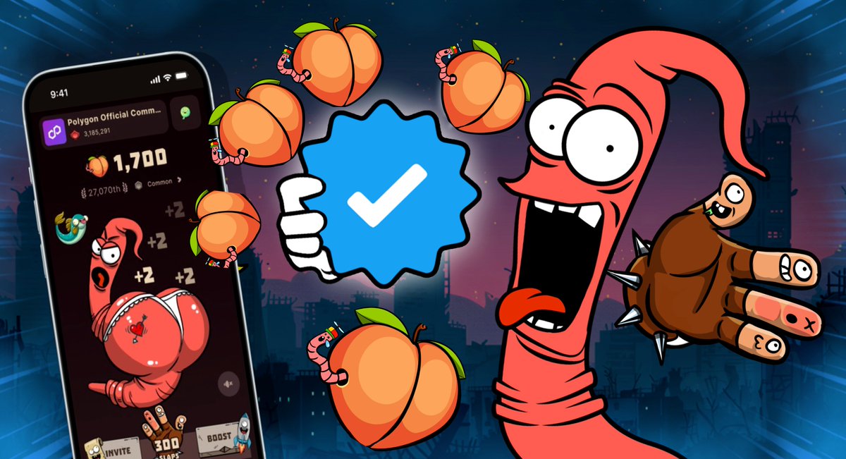 felixcrypx's tweet photo. 💥💥💥
🥁Incredible news, Worm Lovers!🥳
✅ Join now https://t.co/6ckwkToQBO…
#wormfare #slap #wormslap #hamster #hamsterkombatcombo #Blum #TAPSWAP #tapping #memefi #grmz #Trump https://t.co/IsBH1rkTkN
