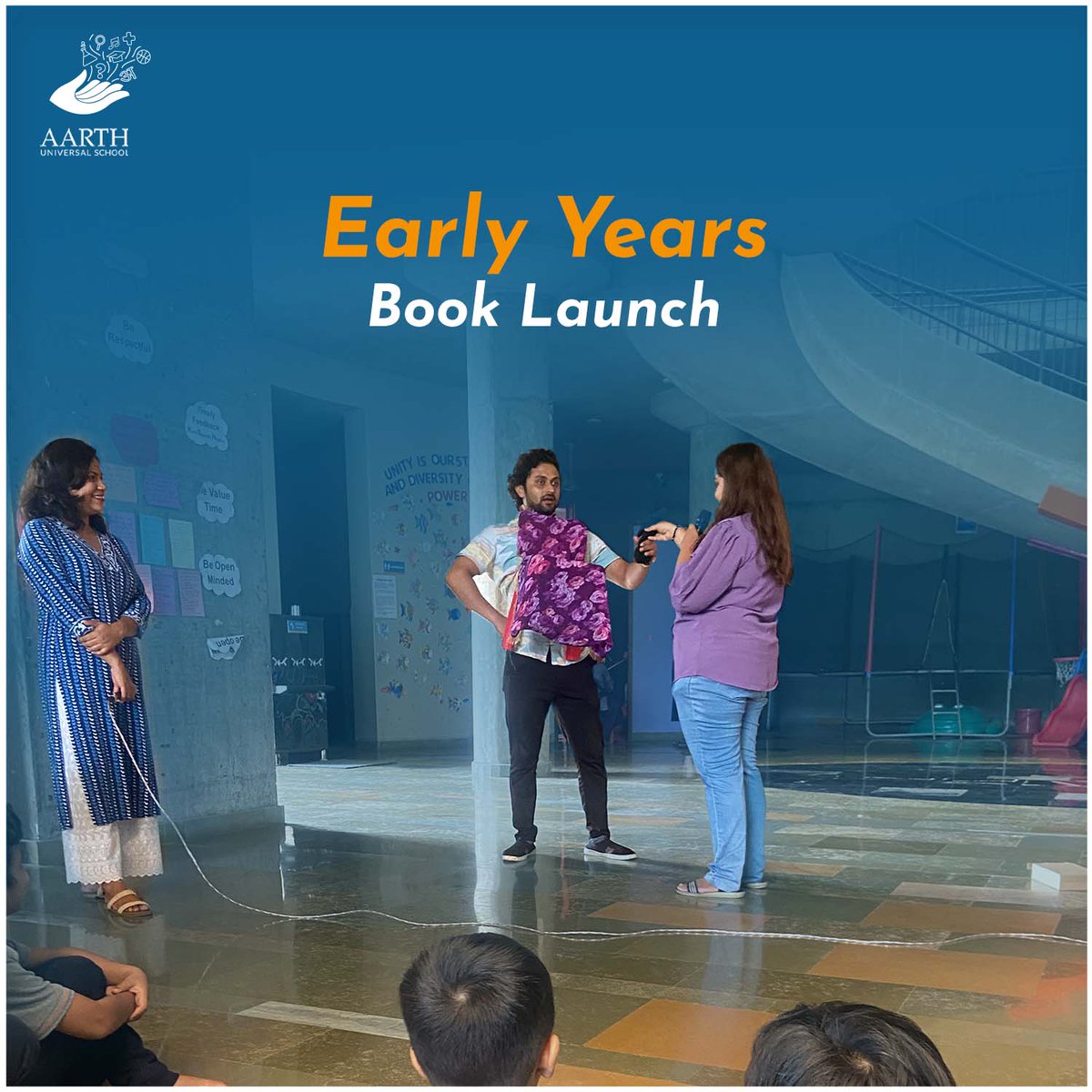 AarthUniversal's tweet photo. Exciting Book Launch! ✨📚

We had an incredible time launching the Read Aloud "A Chair for My Mother" by Vera B. Williams for our enthusiastic Junior - Senior KG students under the Transdisciplinary Theme, "Who We Are"!

#BookLaunch #AChairForMyMother #VeraBWilliams https://t.co/ENFJf2yFle