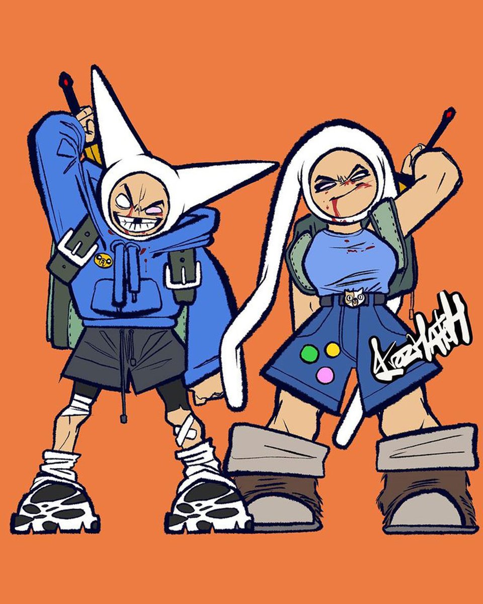 cartoonnetwork's tweet image. Gorillaz vibes for your Friday 😎

🎨: @krozhatch

#cartoonnetwork #fanart #fanartfriday #ededdneddy #adventuretime #fionnaandcake #powerpuffgirls #rowdyruffboys #digitalart #procreate #Gorillaz