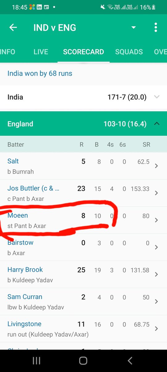 Prosen4twitting's tweet photo. @bhogleharsha @cricbuzz will it be stumped or a run out? https://t.co/KG2hsaadXK