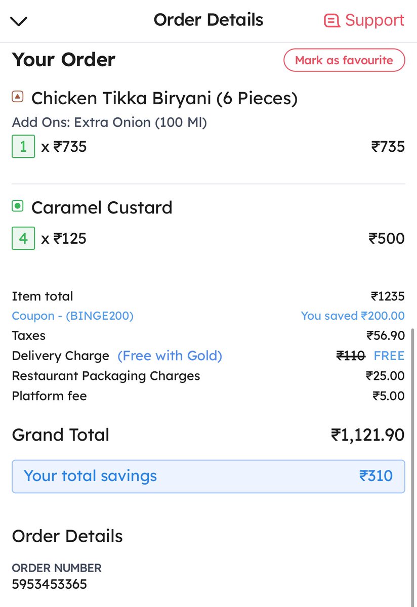 devrulz's tweet photo. @zomatocare Hello @zomatocare 
Spoke to your team and raised the issue. 

However I have requested for a call with the restaurant which is still pending. https://t.co/I66z3NHRJh