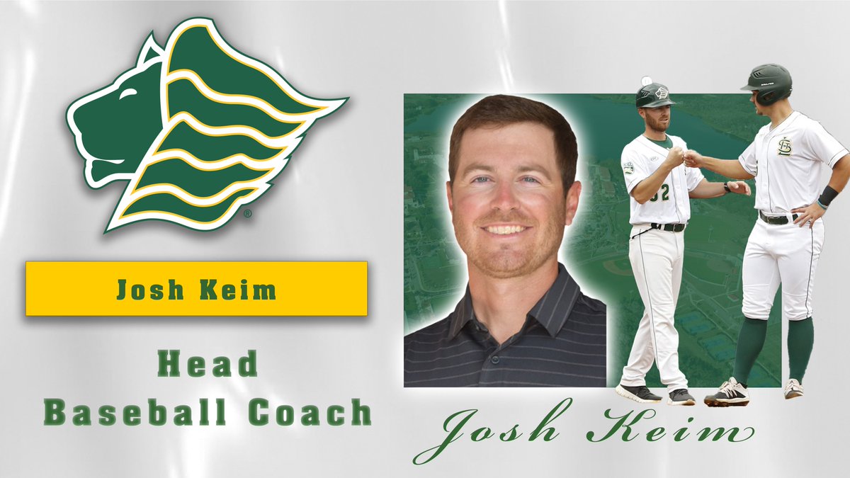 Saint Leo Athletics (@saintleolions) on Twitter photo We are excited to announce that Josh Keim has been named the head coach of <a href="/saintleobase/">Saint Leo Baseball</a>!!
🔗bit.ly/4bjS7gp
#GOLIONS 🦁 | #SAINTLEO1PRIDE We are excited to announce that Josh Keim has been named the head coach of <a href="/saintleobase/">Saint Leo Baseball</a>!!
🔗bit.ly/4bjS7gp
#GOLIONS 🦁 | #SAINTLEO1PRIDE