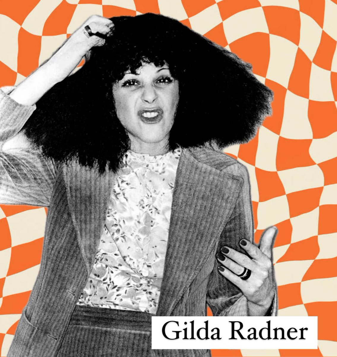 HerstoryR's tweet image. Today in HERstory 1946 – Gilda Radner was born. She was a comedian and one of the 3 original female cast member of “Saturday Night Live.” There is hardly a female sketch comic today that does not reference her as an inspiration. 
.
#herstory #womenshistory #todayinhistory