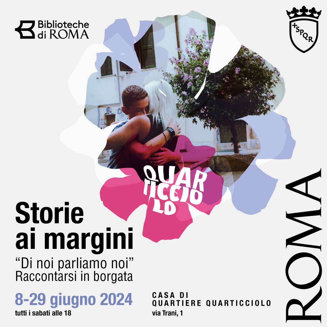 📅 Sabato 29 giugno, alle 18, ultimo appuntamento con #Storieaimargini, rassegna organizzata da Casa di quartiere Quarticciolo e <a href="/BibliotecheRoma/">Biblioteche di Roma</a>.

📕 Il ciclo di incontri si concluderà con Maria Edgarda Marcucci, scrittrice e autrice romana.

Info 👉 tinyurl.com/578bcym6