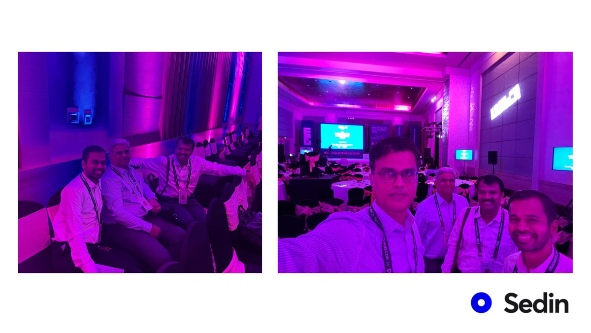 SedinTech's tweet image. 😁Smiling faces &amp;amp; vibrant energy– our team had an amazing time at the #MachineConGCCSummit 2024.We were thrilled to be part of this incredible event, connecting with industry leaders, exploring latest in #GCC strategies &amp;amp; #digital #innovation

#Growth #Sedin #AI #DataAnalytics