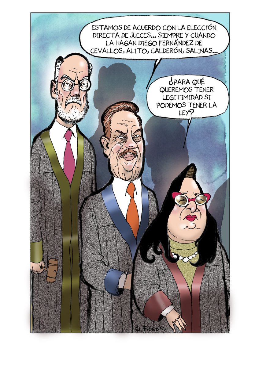 En el Parlamento abierto que tiene lugar en el Congreso sobre la Reforma al Poder Judicial, Norma Piña y sus ministros están a la defensiva. No defienden ni sus sueldos, ni los fideicomisos, ni los laudos a favor de narcos y evasores.
El actual Poder Judicial es indefendible.