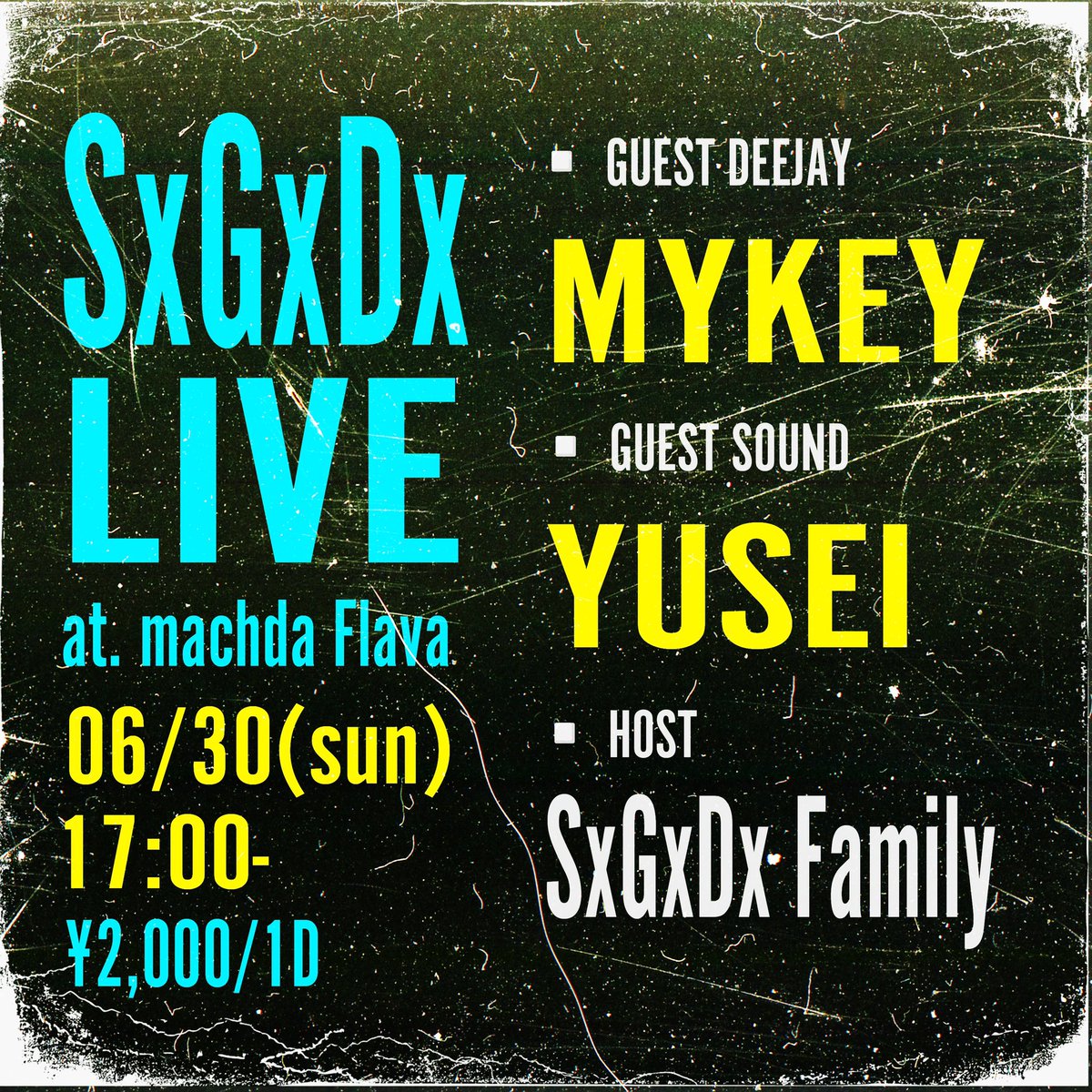 eikaiwakoshipnf's tweet photo. 明後日の日曜日は町田FLAVAでSGDです🔥
※今回もデイでの開催です※

6/30(日) 17:00〜
AK-MOVEMENT presents.
『SxGxDxLIVE』

@町田FLAVA(東京都町田市原町田2-7-3 トップヒルB1F) 
ADM:¥2,000- w/1D

今回のゲストはMYKEYとYUSEIです😄
SGDは毎回楽しいので、皆さま遊びに来てね〜 https://t.co/D2XqybG4EY