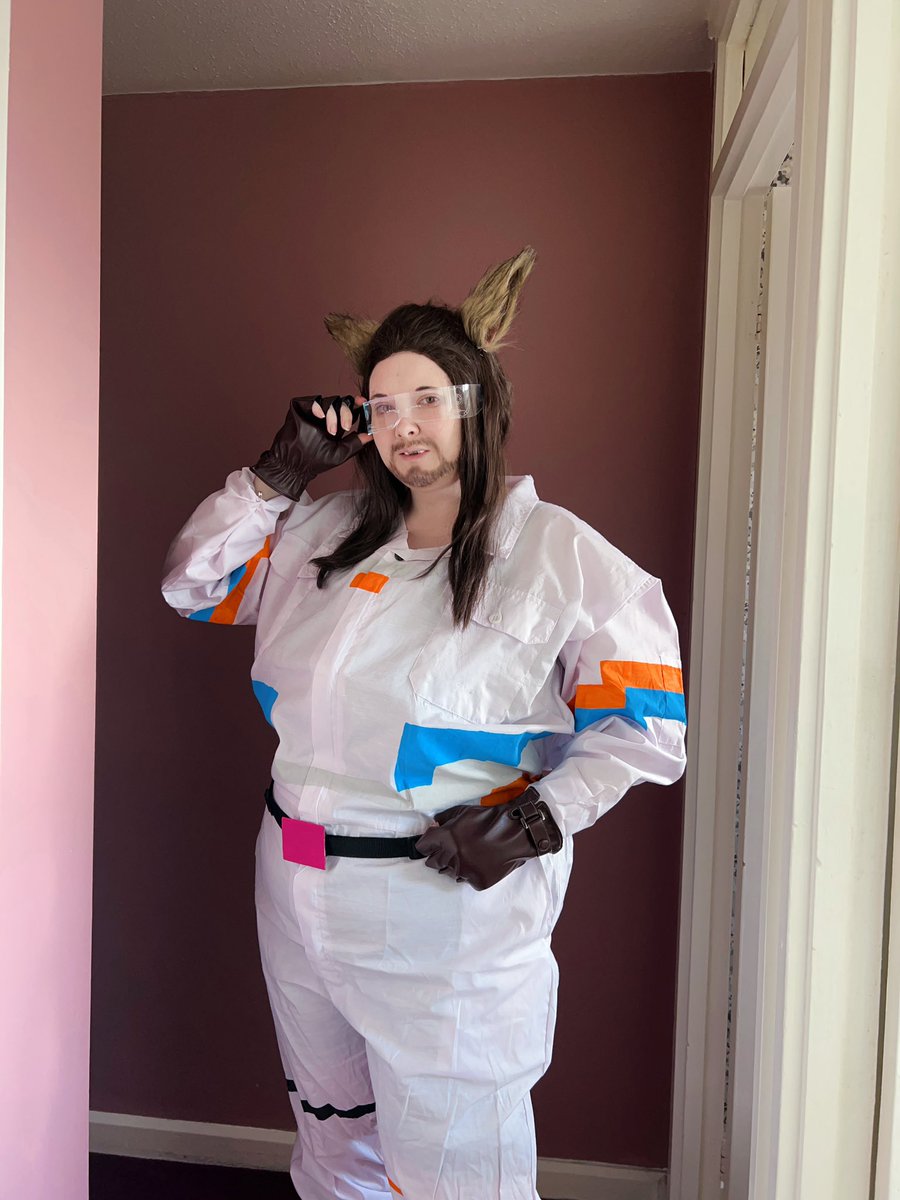 HallowedAnimate's tweet photo. I couldn’t resist doing a cosplay for Ren’s current hermitcraft skin, this is just a small collection of photos ✨ @renthedog #hermitcraft #Hermitcraftfanart #cosplay #renthedog #rendogcosplay #rendog #HermitcraftSeason10 #gigacorp https://t.co/6KzulwTZd9