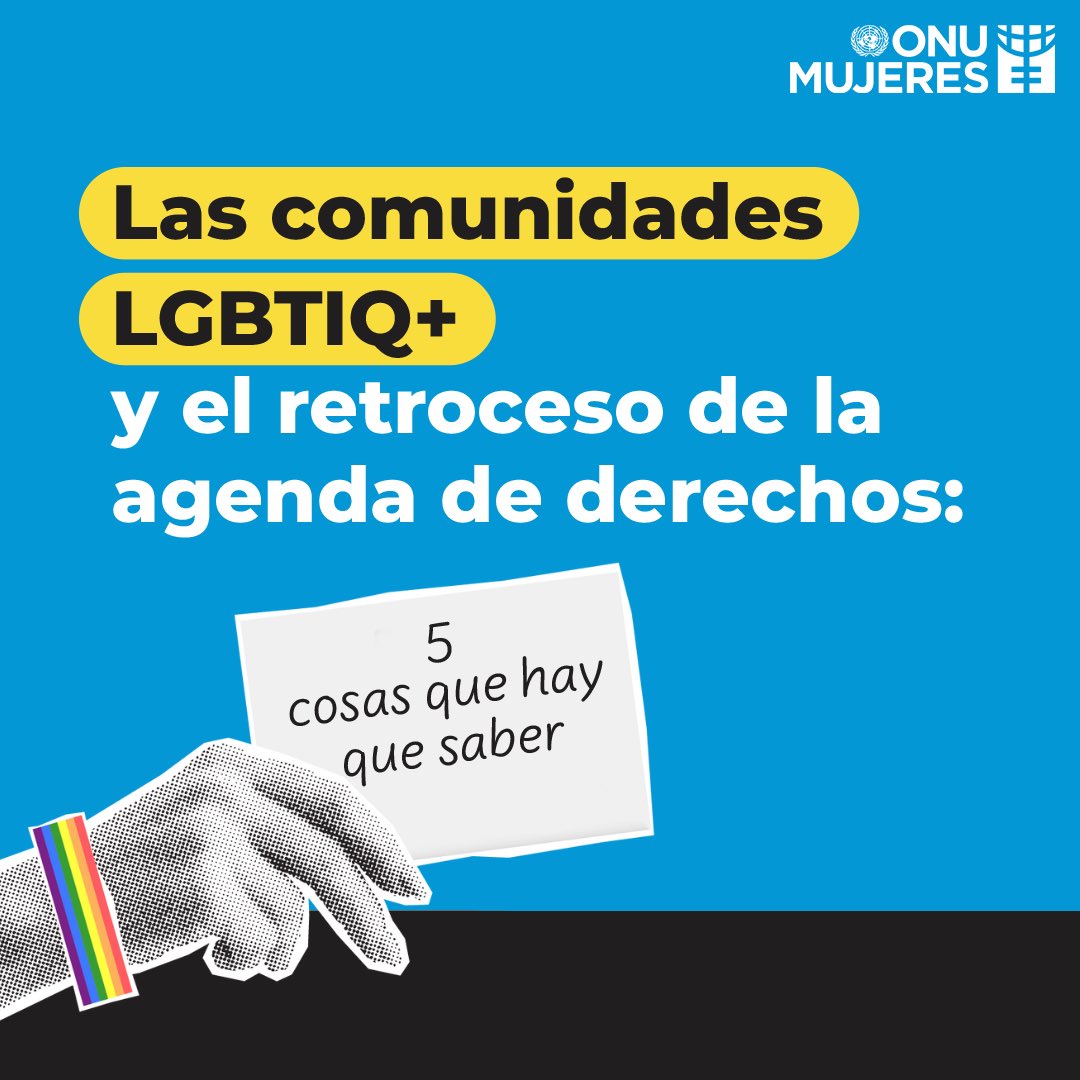 🌎 En muchos países, actores estatales y no estatales intentan hacer retroceder los avances obtenidos con tanto esfuerzo, poniendo en peligro los derechos y la vida de las personas #LGBTIQ+. 🏳️‍⚧️🏳️‍🌈

Hay cinco elementos que caracterizan este retroceso.  bit.ly/4brnR3g
