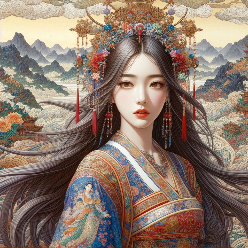 楊端和 楊端和。 #キングダム #金曜ロードショー #生成AI #illusrtation #AI