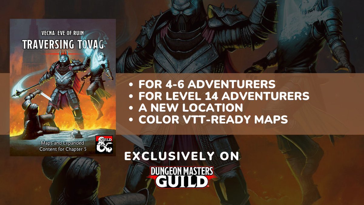 Traversing Tovag | D&amp;D Vecna: Eve of Ruin Chapter 5 Expanded is available now.

Get it here: bit.ly/45MfwpM

#dnd5e #dungeonsanddragons