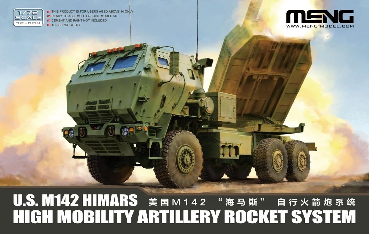modofwar1's tweet photo. Meng Models'den 1:72 ölçek Amerikan "M142 HIMARS High Mobility Rocket Artillery System"  #modofwar #scalemodels #mengmodels https://t.co/B4Mq7bhY2y