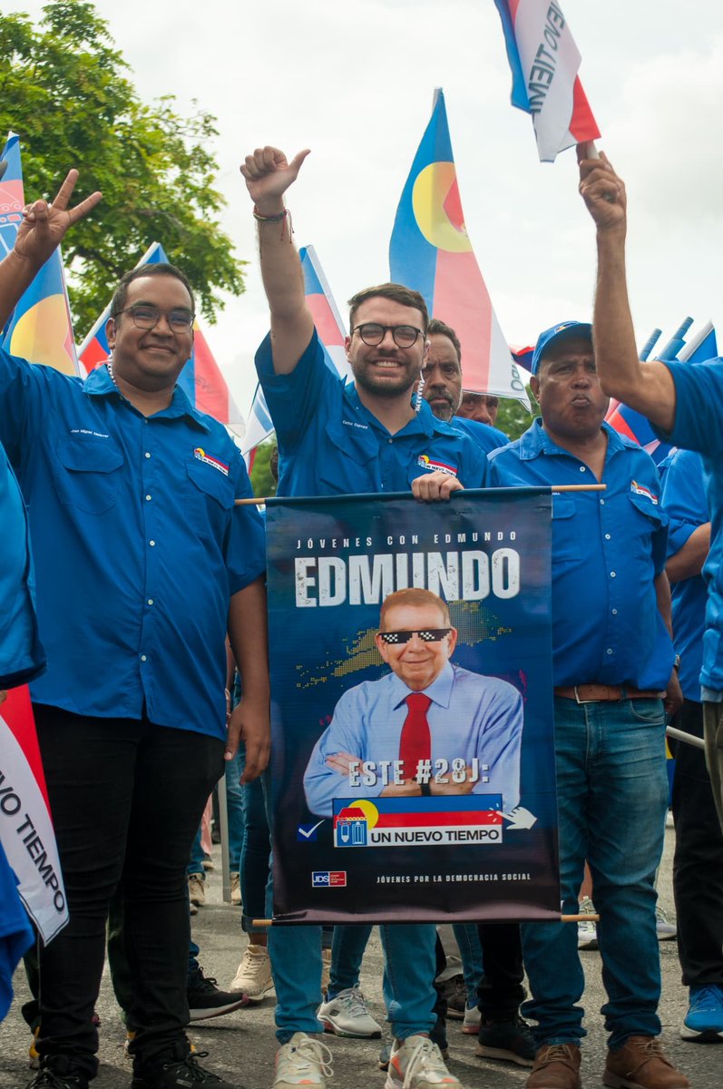 #En30TodoEdmundoGana y los venezolanos tendrán la oportunidad de cambiar la historia por un nuevo tiempo de reconciliación, paz y prosperidad para todos.