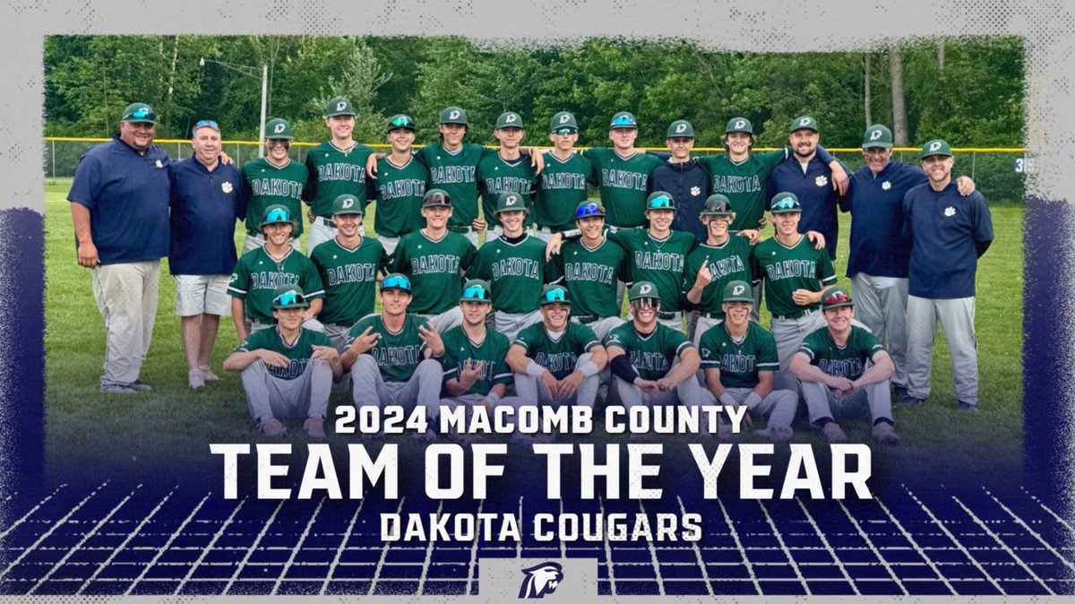2024 Macomb County Team of the Year

#GoCougs