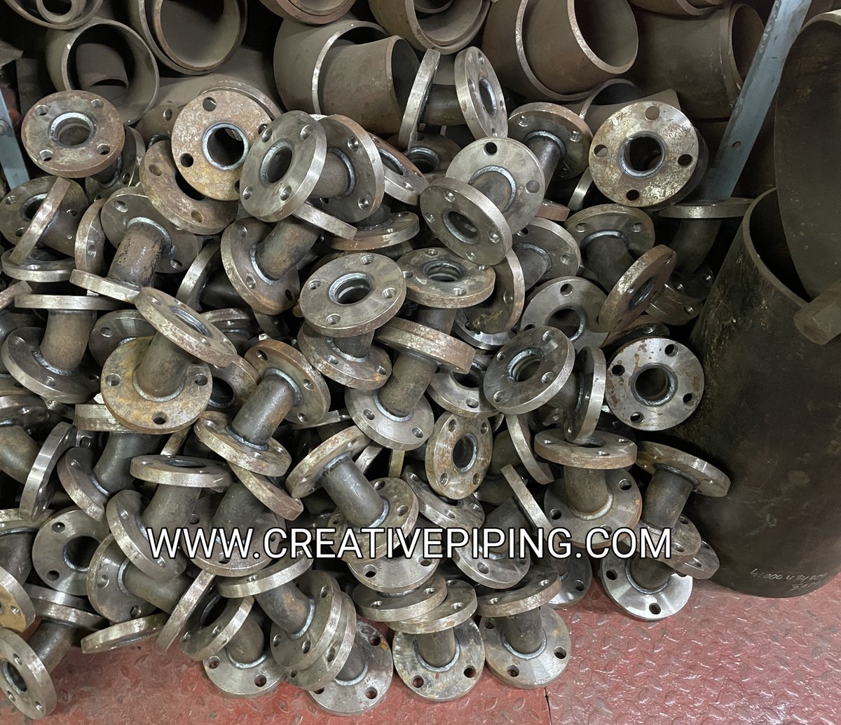creativepipings's tweet image. The carbon steel flanged elbow pipe spool has been supplied to one of our domestic customers.
#pipespool #flangedelbow #fabrications #carbonsteel #spool