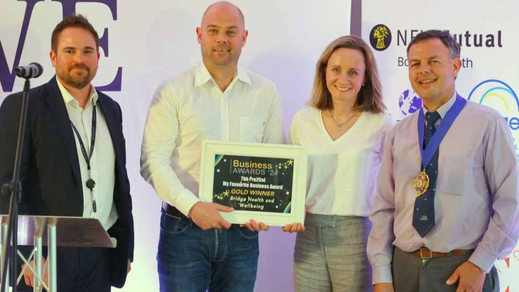 Three on the Trot for Bridge #Health &amp; Wellbeing as they Win Christchurch Business #Awards for the Third Year Running <a href="/bridgehw/">Paul O’Connell</a> #Bournemouth #Entrepreneurship #Poole #Southampton is.gd/CDEpbD