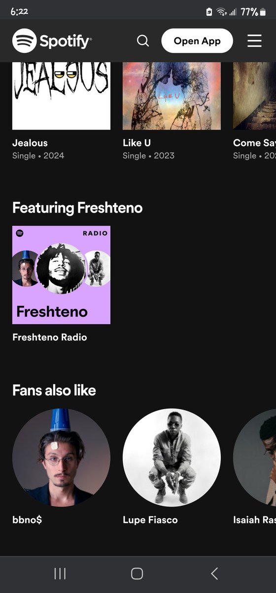 Freshteno's tweet photo. @LupeFiasco is one of the reasons I started creating music. The way he's able to paint a vivid image with brilliant lyrics is I N S A N E . I don't know the other guy but the fact that the same people listening to lupe listen to me! Yesterday you showed you never lost it THANK U https://t.co/Ox43tCWPZB