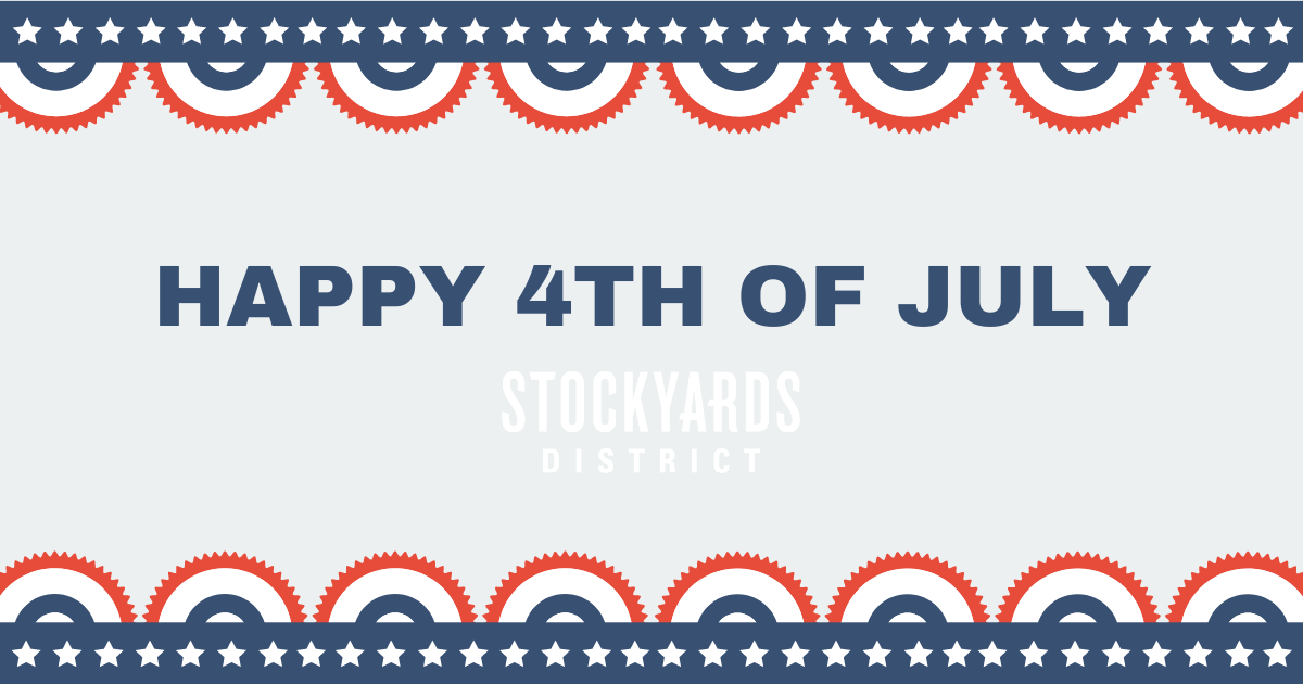 StockyardsKC's tweet photo. Wishing a happy and safe 4th of July to our Stockyards District family! #IndependenceDay #StockyardsKC https://t.co/Mg1VqBpeVW