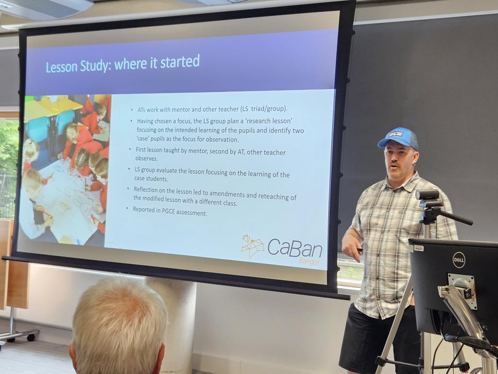 DrDudley13's tweet image. #lessonstudy &apos;LS and Teacher Ed: partnership approach&apos; conference @CamEdFac. @Bangor_ODA &apos;s Hazel Wordsworth &amp;amp; Graham French outline how lesson study underpins deep learning &amp;amp; development across their  partnership for early teacher education with local schools.
