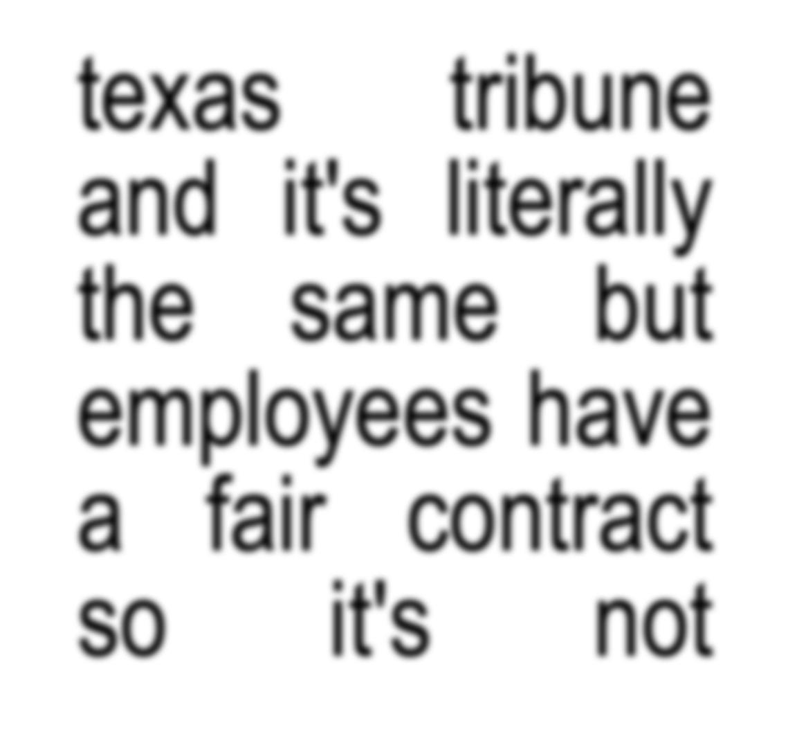 Texas Tribune Guild tweet media