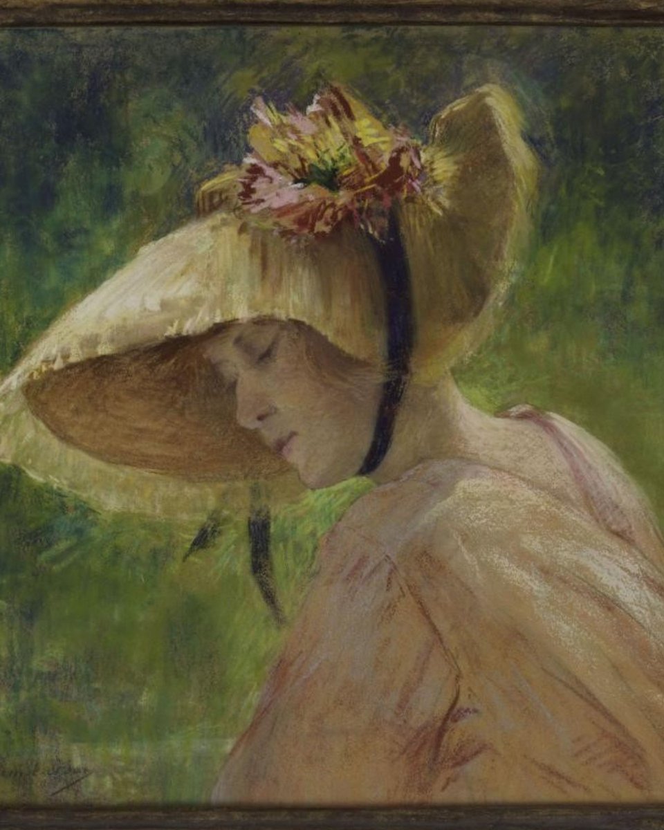 parismusees's tweet photo. | NOS COLLECTIONS ☀️| 

 Le soleil et la chaleur de l'été se retrouvent aussi dans nos musées. Découvrez aujourd'hui une sélection de tableaux estivaux présents dans nos collections ! https://t.co/6148oF5j5w